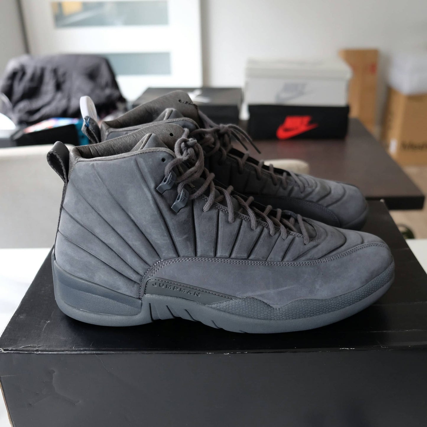 PSNY x Air Jordan Retro 12 Dark Grey 130690-003 Size M15
