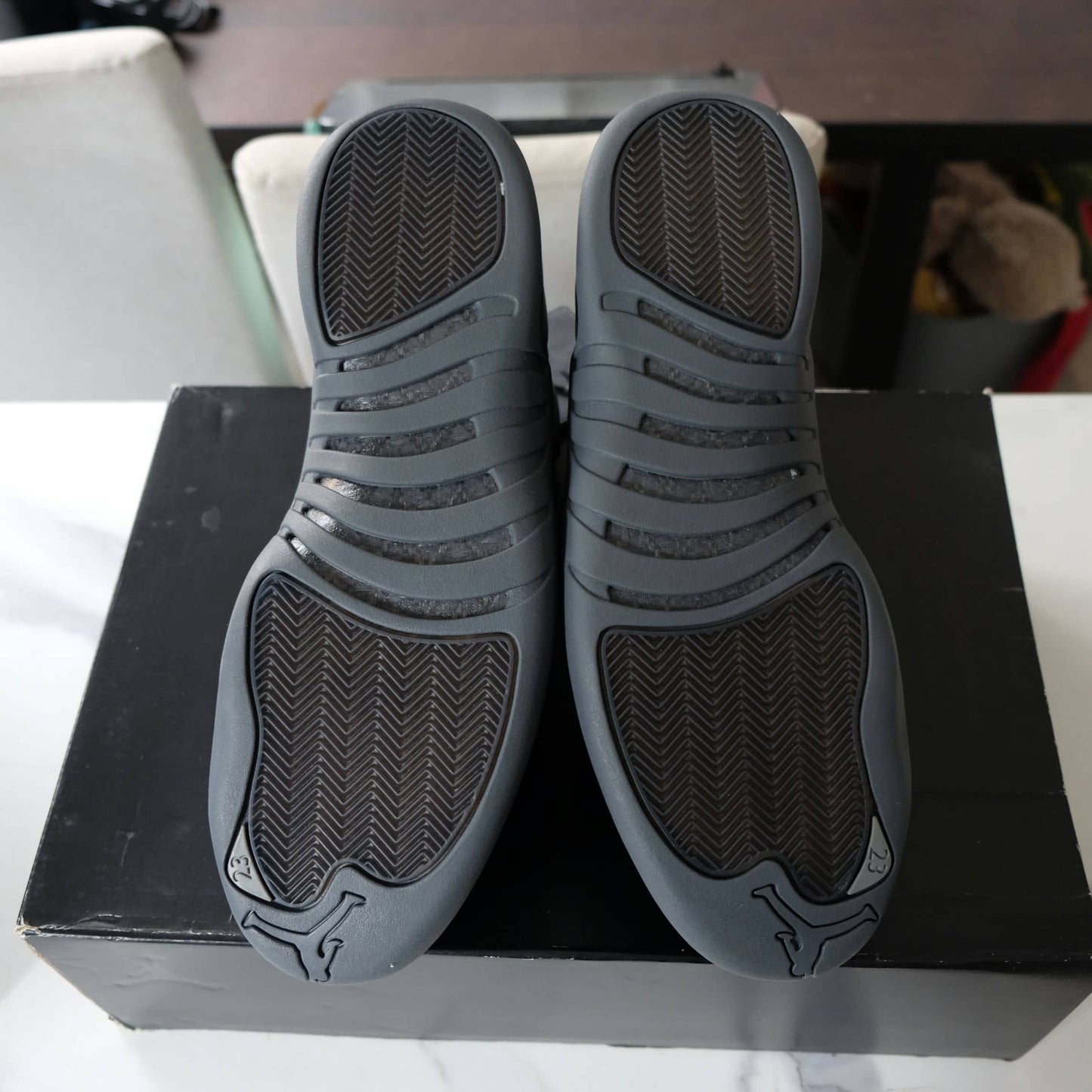 PSNY x Air Jordan Retro 12 Dark Grey 130690-003 Size M15