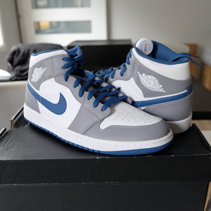 Nike Air Jordan 1 Mid True Blue DQ8426-014 Size M15