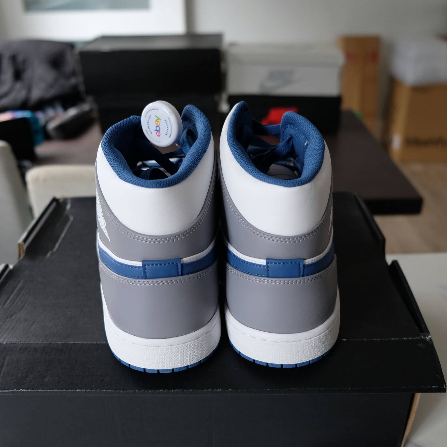 Nike Air Jordan 1 Mid True Blue DQ8426-014 Size M15