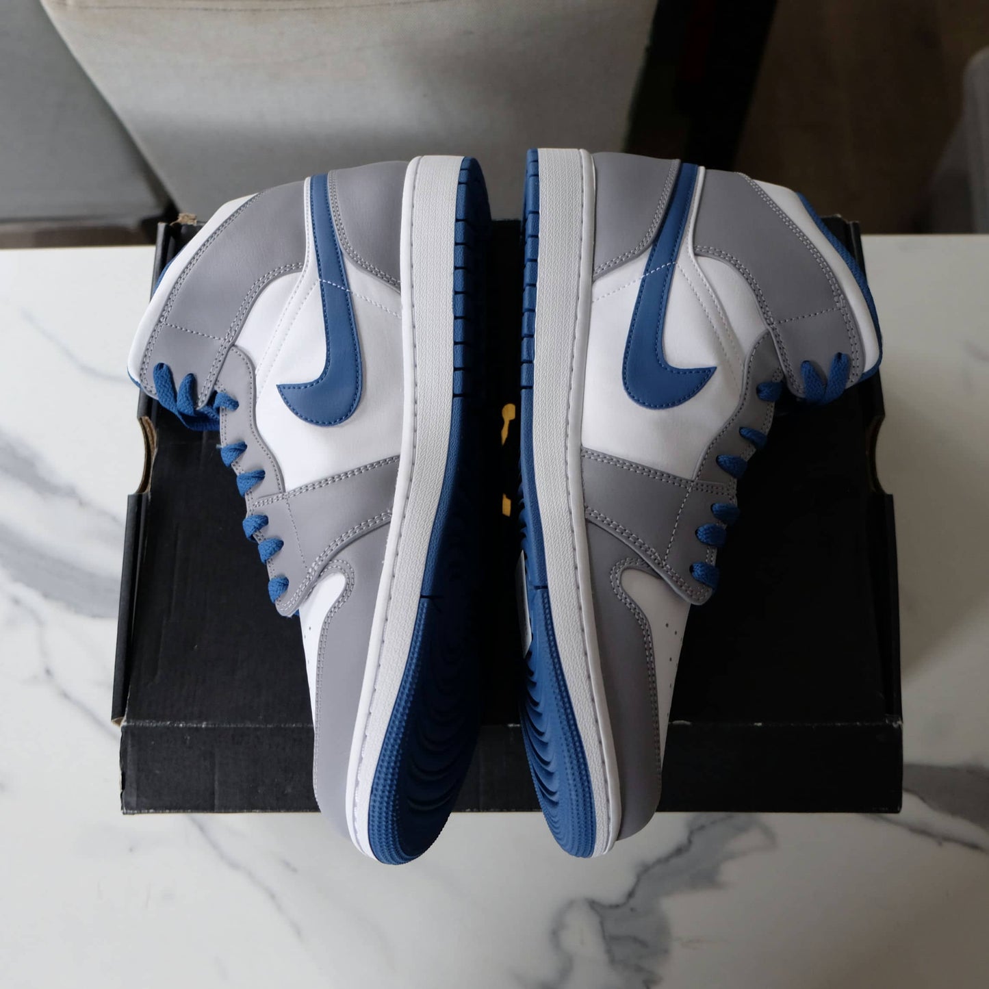 Nike Air Jordan 1 Mid True Blue DQ8426-014 Size M15