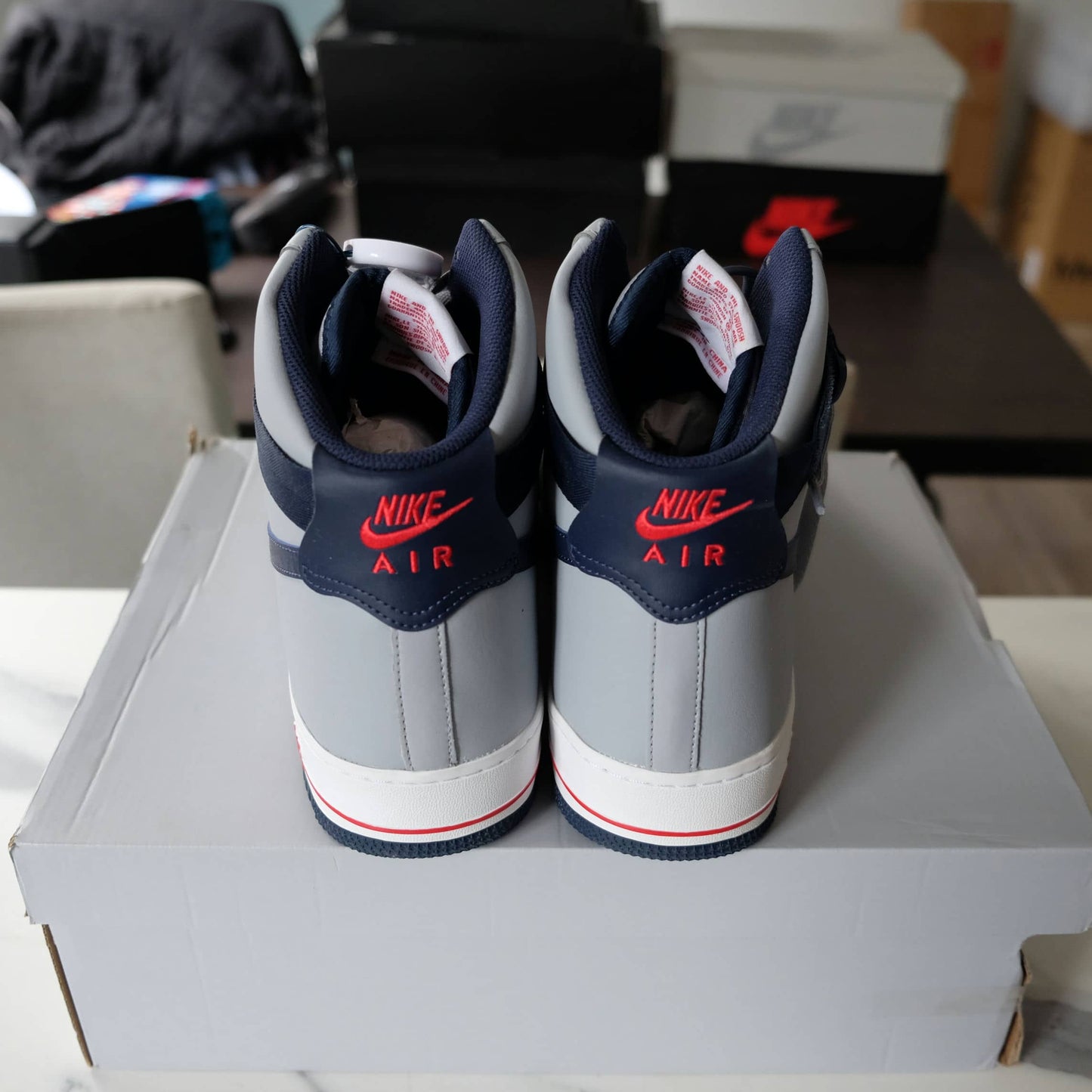 Nike Air Force 1 High QA "Patriots" (Women's) Size: W16.5 M15 DZ7338-001