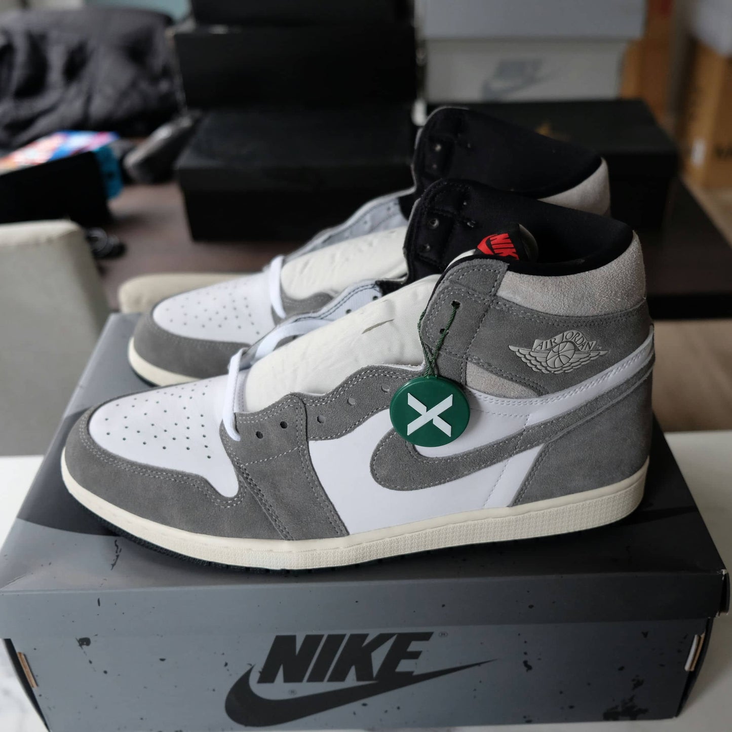 Nike Air Jordan 1 Retro High OG Washed Black DZ5485-051 Size M15