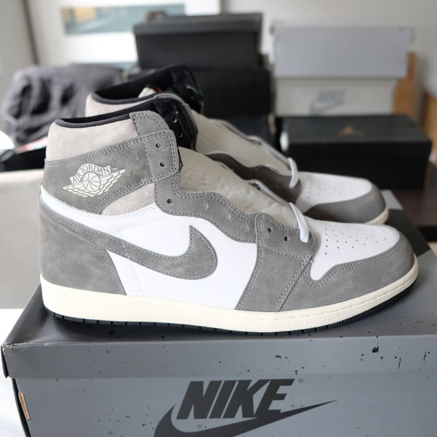 Nike Air Jordan 1 Retro High OG Washed Black DZ5485-051 Size M15