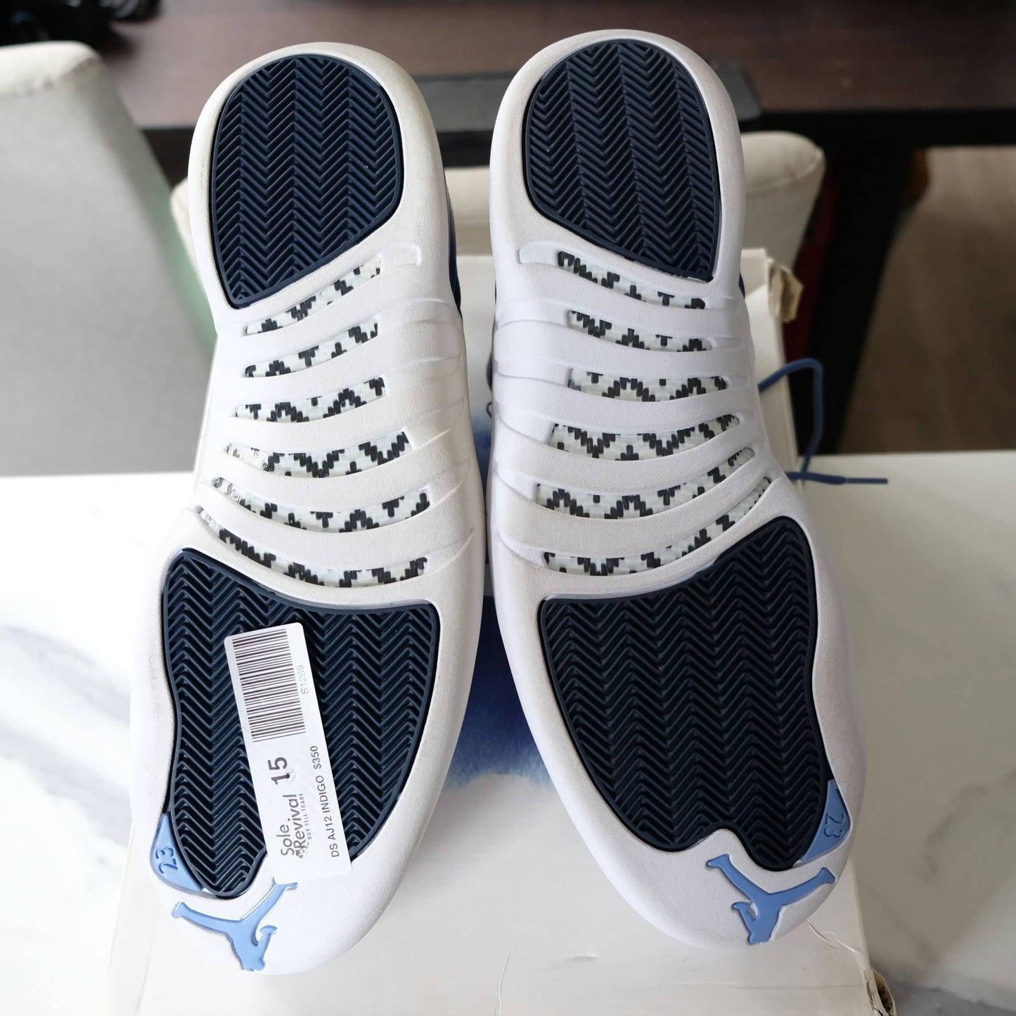 Nike Air Jordan 12 Retro Indigo 130690-404 Size M15: Please see condition