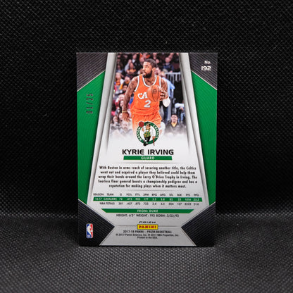2017-18 Kyrie Irving Prizm Red Pulsar Prizm 1/25