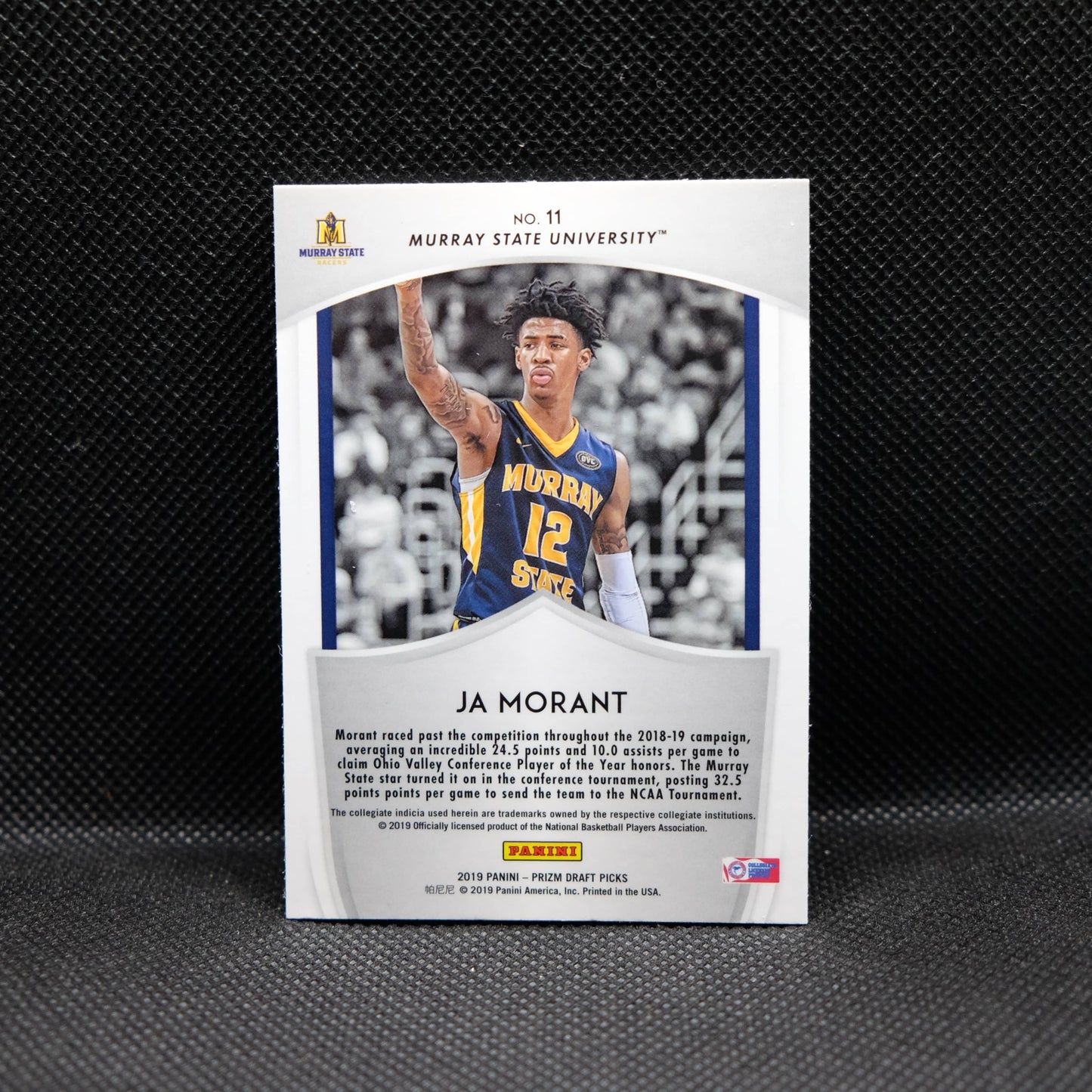 2019 Ja Morant Prizm Draft Picks Lot