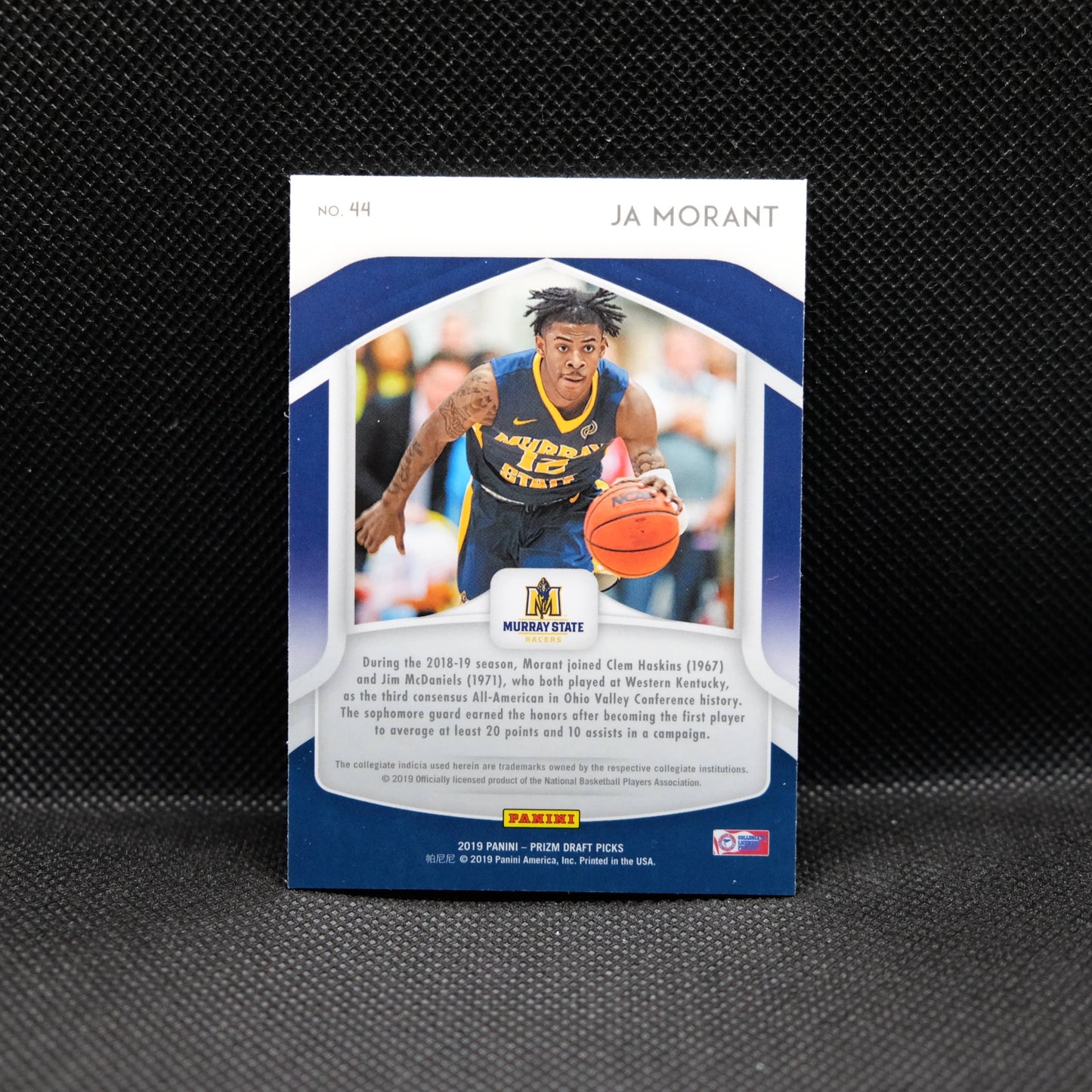 2019 Ja Morant Prizm Draft Picks Lot