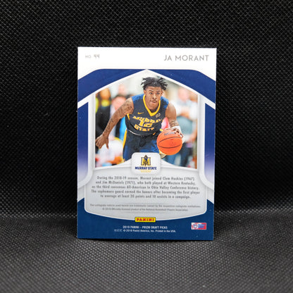 2019 Ja Morant Prizm Draft Picks Lot