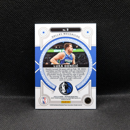 2022-23 Luka Doncic Obsidian Orbital Purple /49