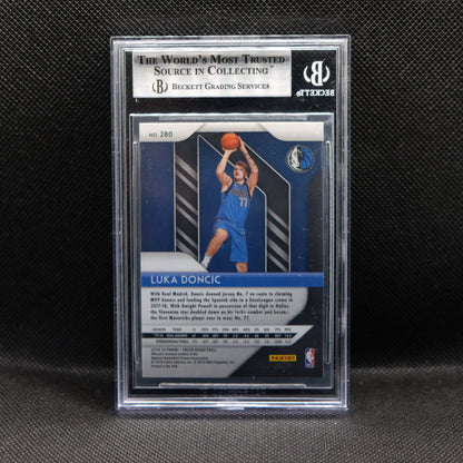 2018-19 Luka Doncic Prizm #280 BGS 9 MINT