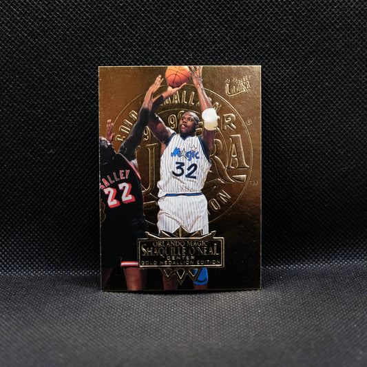 1995-96 Shaquille O'Neal Fleer Ultra #126 Gold Medallion Edition