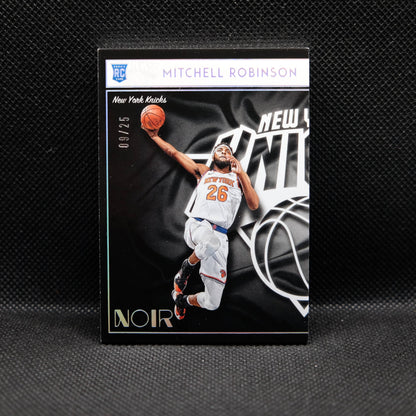 2018-19 Mitchell Robinson Noir #152 Association Edition Rookie Card /25