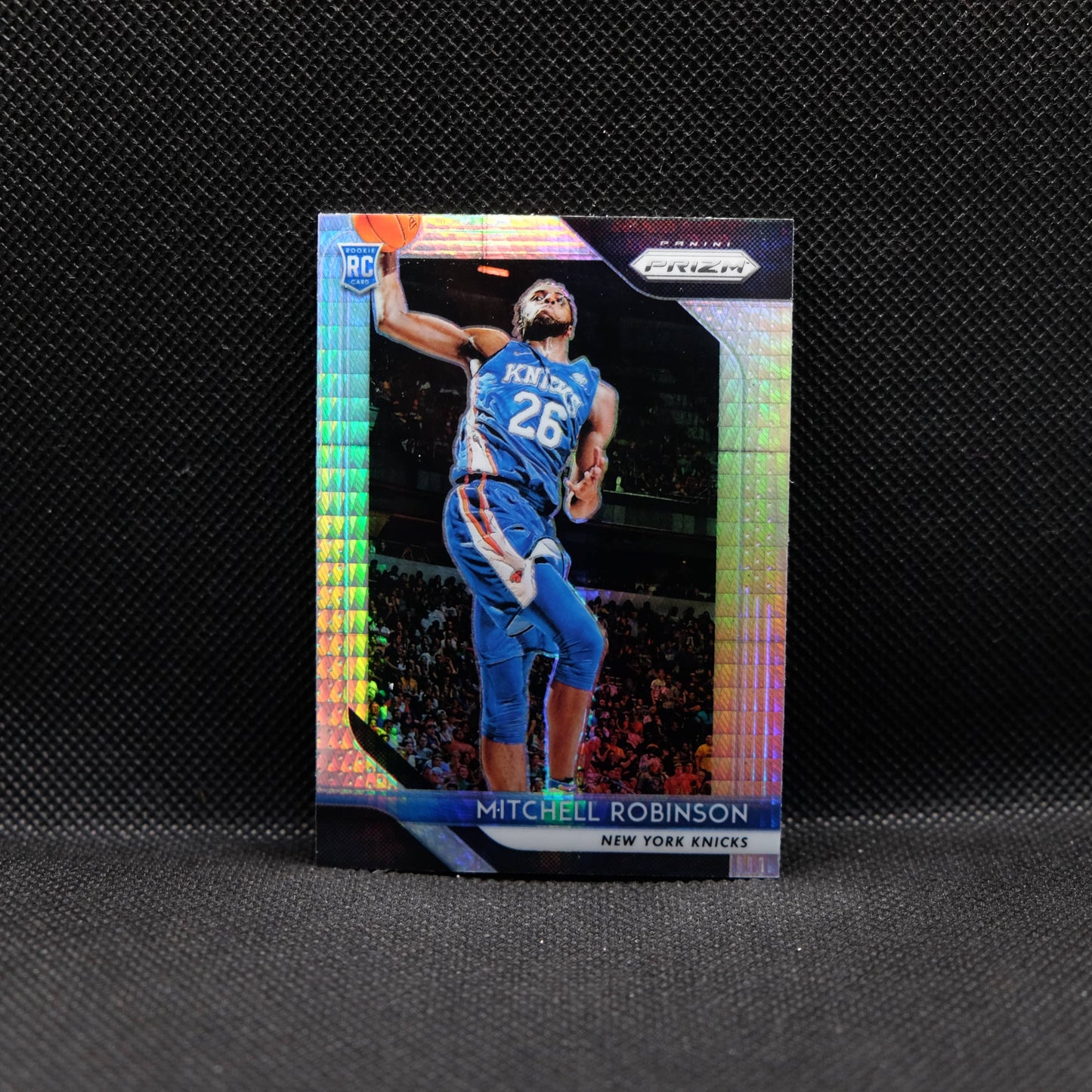2018-19 Mitchell Robinson Prizm #227 Hyper Prizm Rookie Card