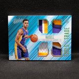 2015-16 D'Angelo Russell Absolute Tools Of The Trade Quad Patch Rookie /25