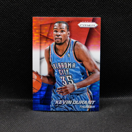 2014-15 Kevin Durant Prizm #86 Red White Blue Pulsar Prizm (#1)