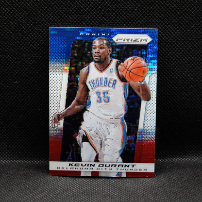 2013-14 Kevin Durant Prizm #147 Red White Blue Pulsar Prizm