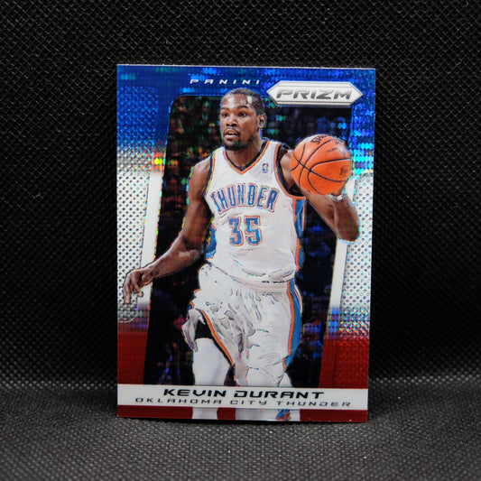 2013-14 Kevin Durant Prizm #147 Red White Blue Pulsar Prizm