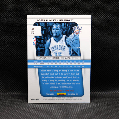 2013-14 Kevin Durant Prizm #147 Red White Blue Pulsar Prizm