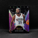2013-14 Kevin Durant Select #7 CLutch Purple Pulsar Prizm /99