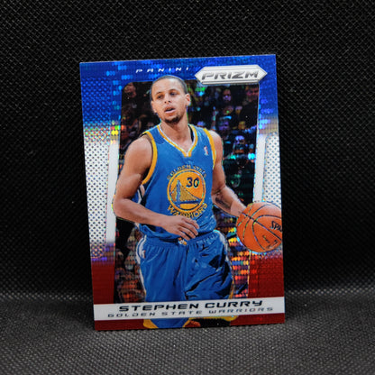 2013-14 Stephen Curry Prizm #50 Red White Blue Pulsar Prizm