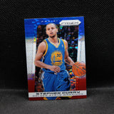 2013-14 Stephen Curry Prizm #50 Red White Blue Pulsar Prizm