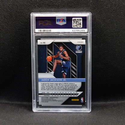 2018-19 Jaren Jackson Jr. Prizm #66 Red White Blue Prizm PSA 10 GEM MINT