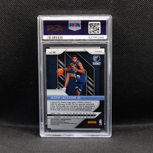 2018-19 Jaren Jackson Jr. Prizm #66 Red White Blue Prizm PSA 10 GEM MINT