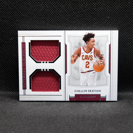 2018-19 Collin Sexton National Treasures Rookie Double Jerseys /99