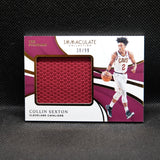 2018-19 Collin Sexton Select Immaculate The Standard Rookie Patch /99