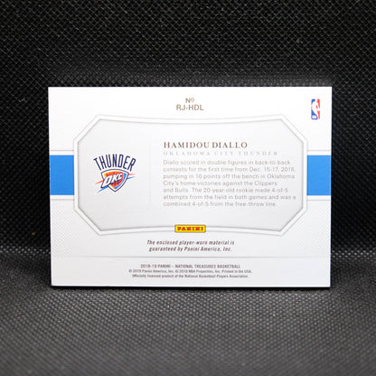 2018-19 Hamidou Diallo National Treasures Rookie Jerseys /99