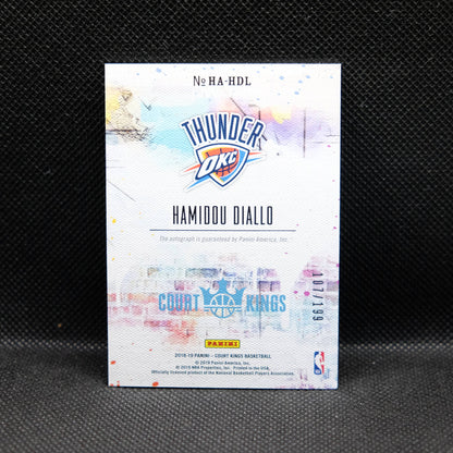 2018-19 Hamidou Diallo Court Kings Heir Apparent Rookie Autograph /199