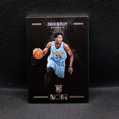 2016-17 Malik Beasley Noir #219 Rookie Card /10