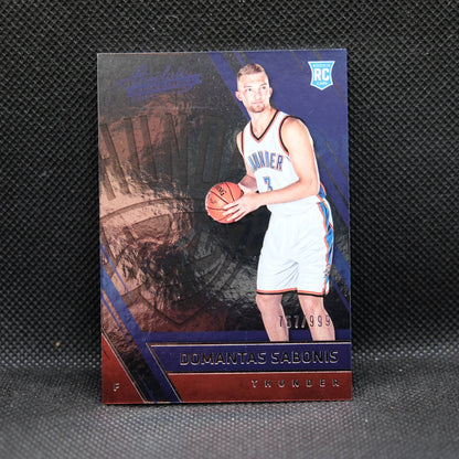 2016-17 Domantas Sabonis Aboslute #170 Rookies 757/999