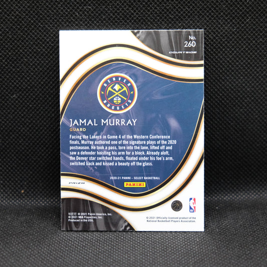 2020-21 Jamal Murray Select #260 Courtside Elephant Prizm SSP
