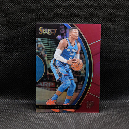 2017-18 Russell Westbrook Select #22 Maroon Prizm /199