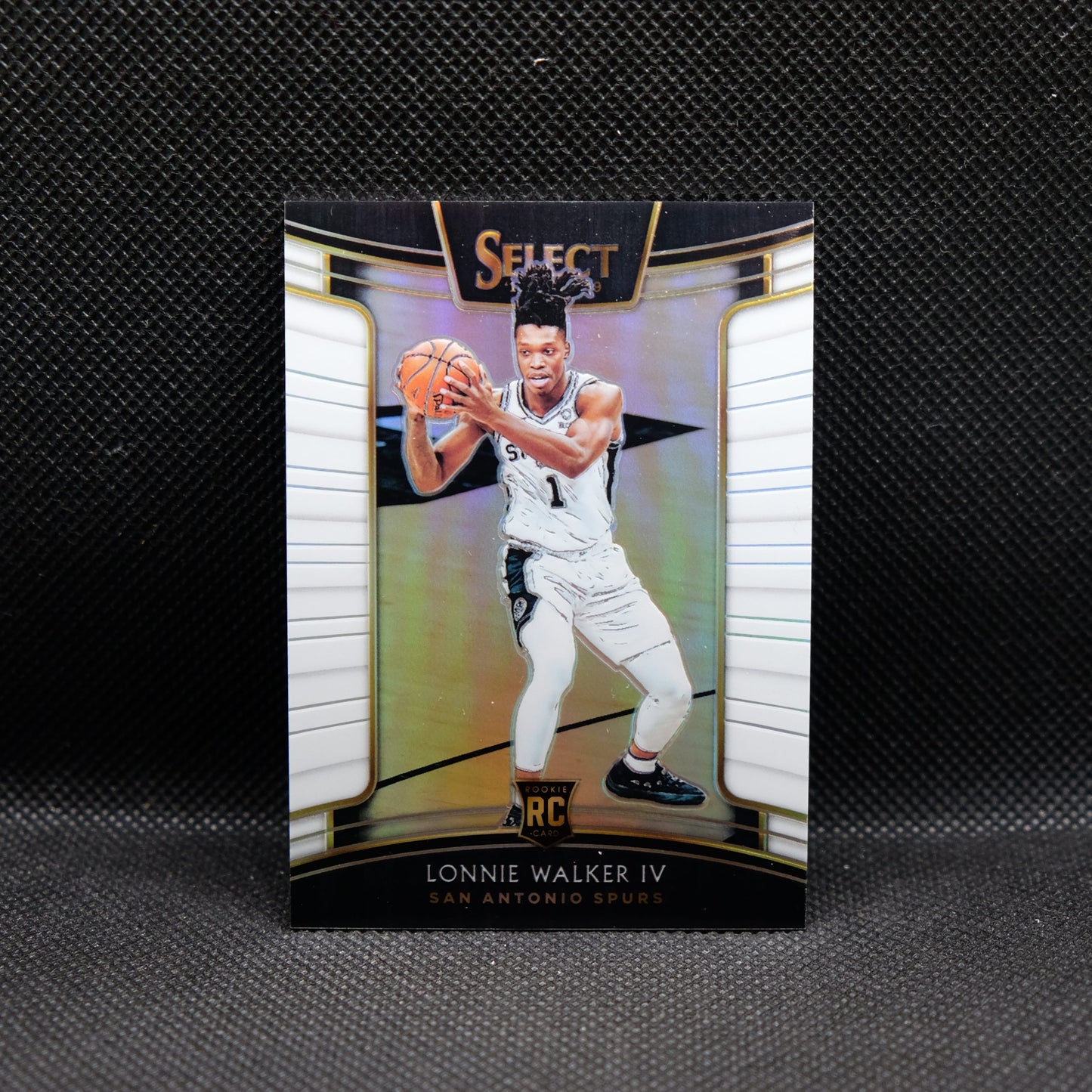 2018-19 Lonnie Walker IV Select #77 White Prizm /149 Rookie Card RC