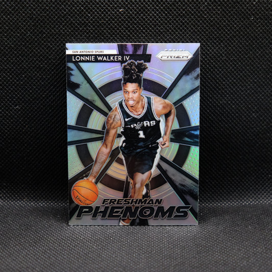 2018-19 Lonnie Walker IV Prizm Freshman Phenoms Silver Prizm Rookie Card RC