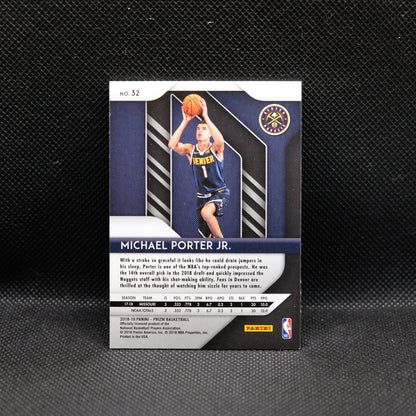 2018-19 Michael Porter Jr. Prizm #32 Rookie Card