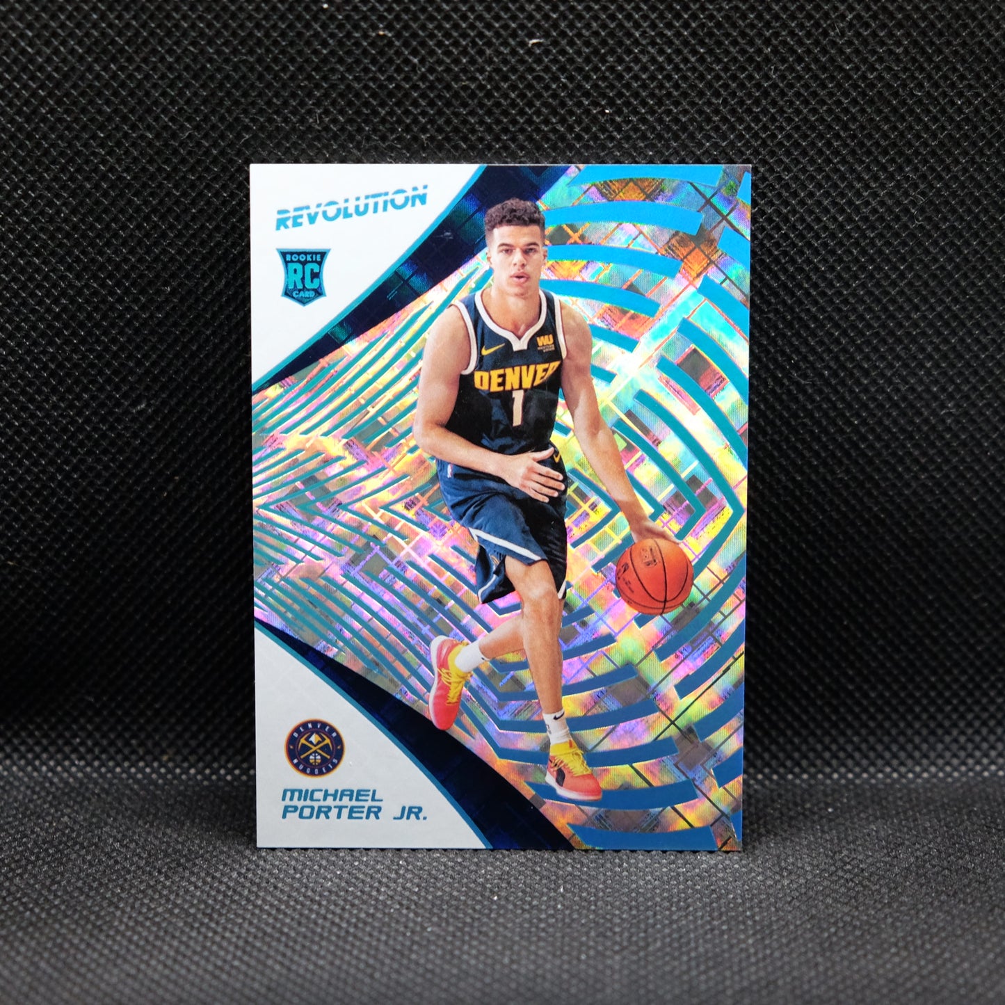 2018-19 Michael Porter Jr. Revolution #133 Cosmic /100 Rookie Card