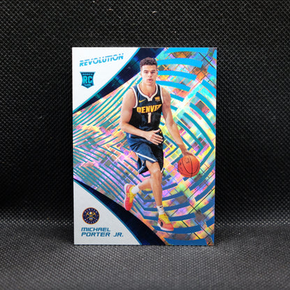 2018-19 Michael Porter Jr. Revolution #133 Cosmic /100 Rookie Card