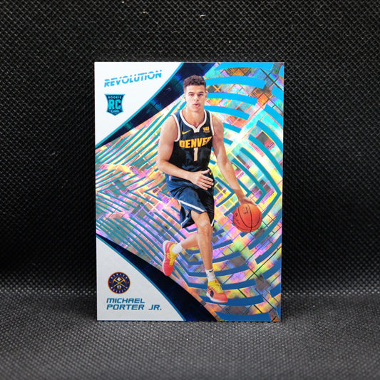 2018-19 Michael Porter Jr. Revolution #133 Cosmic /100 Rookie Card