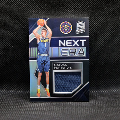 2018-19 Michael Porter Jr. Spectra NE-MPJ Next Era Silver Prizm Rookie /99