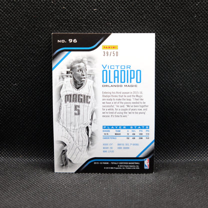 2015-16 Victor Oladipo Totally Certified #96 Purple /50