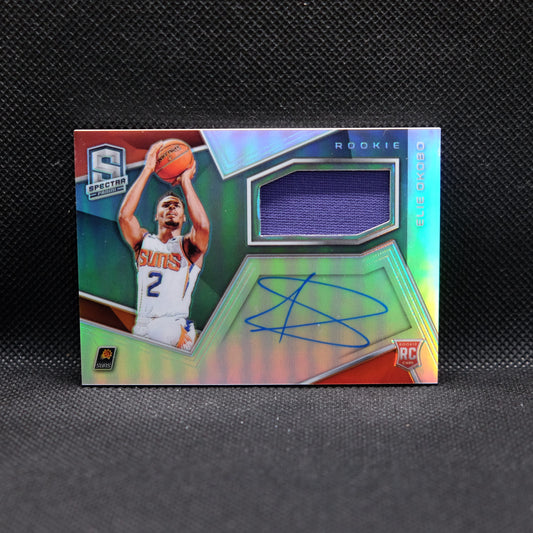 2018-19 Elie Okobo Select Silver Prizm Spectra Rookie Patch Auto /299