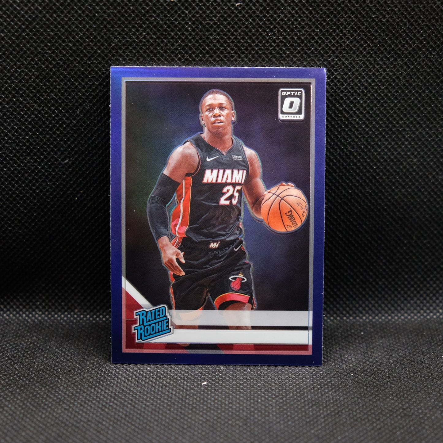 2019-20 Kendrick Nunn Donruss Optic #193 Rated Rookie Purple Prizm (Error Card)