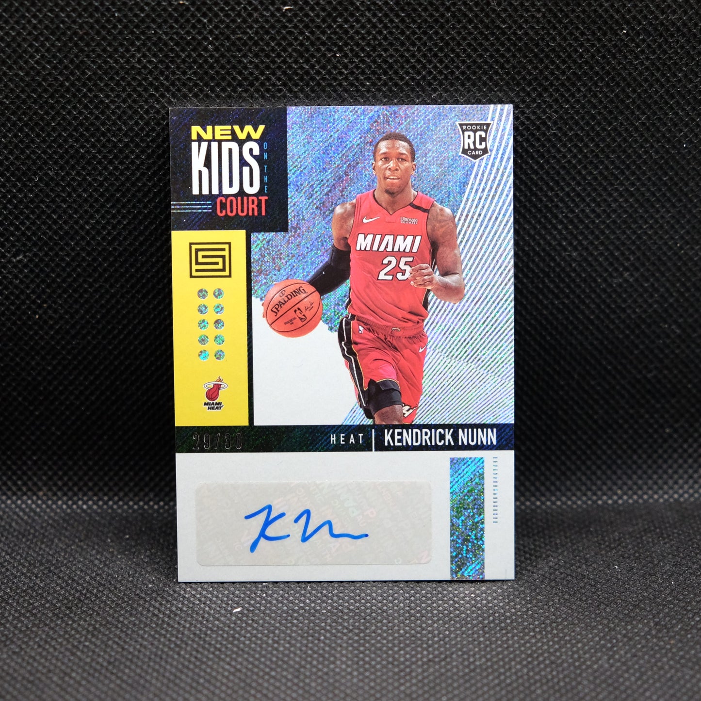 2019-20 Kendrick Nunn Status New Kids Court Rookie Autograph