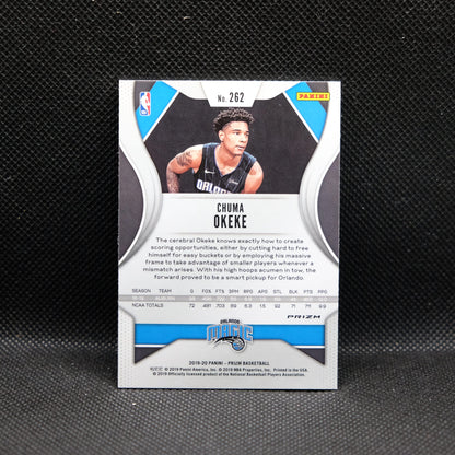 2019-20 Chuma Okeke Prizm #262 Red Wave Prizm Rookie Card