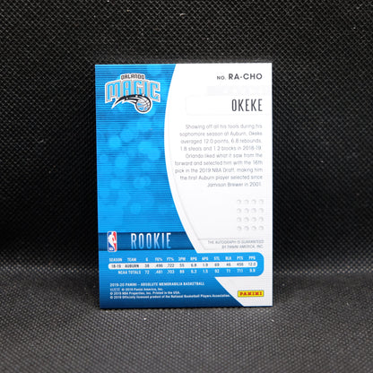 2019-20 Chuma Okeke Absolute Rookie Autograph RA-CHO