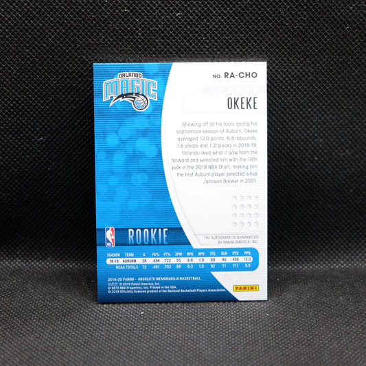 2019-20 Chuma Okeke Absolute Rookie Autograph RA-CHO